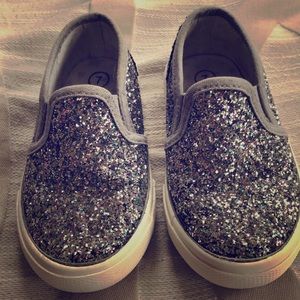 Cat Jack Toddler glitter shoes